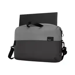Targus Sagano EcoSmart - Sacoche pour ordinateur portable - 14" - gris, noir (TBS574GL)_4
